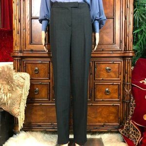 Jones New York Charcoal Aurora Borealis Shimmer Pinstripe Trouser